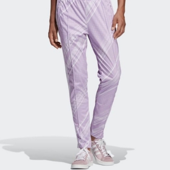 ADIDAS Superstar Track Pants- Purple Glow. Size XS - Picture 2 of 13